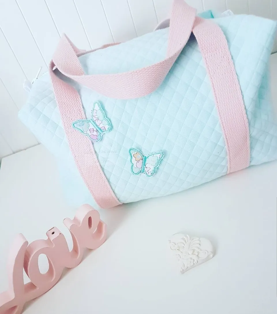 Rose et rêves dorés Créations sur-mesure Sac Guimauve commande sur-mesure 2 tailles bébé
