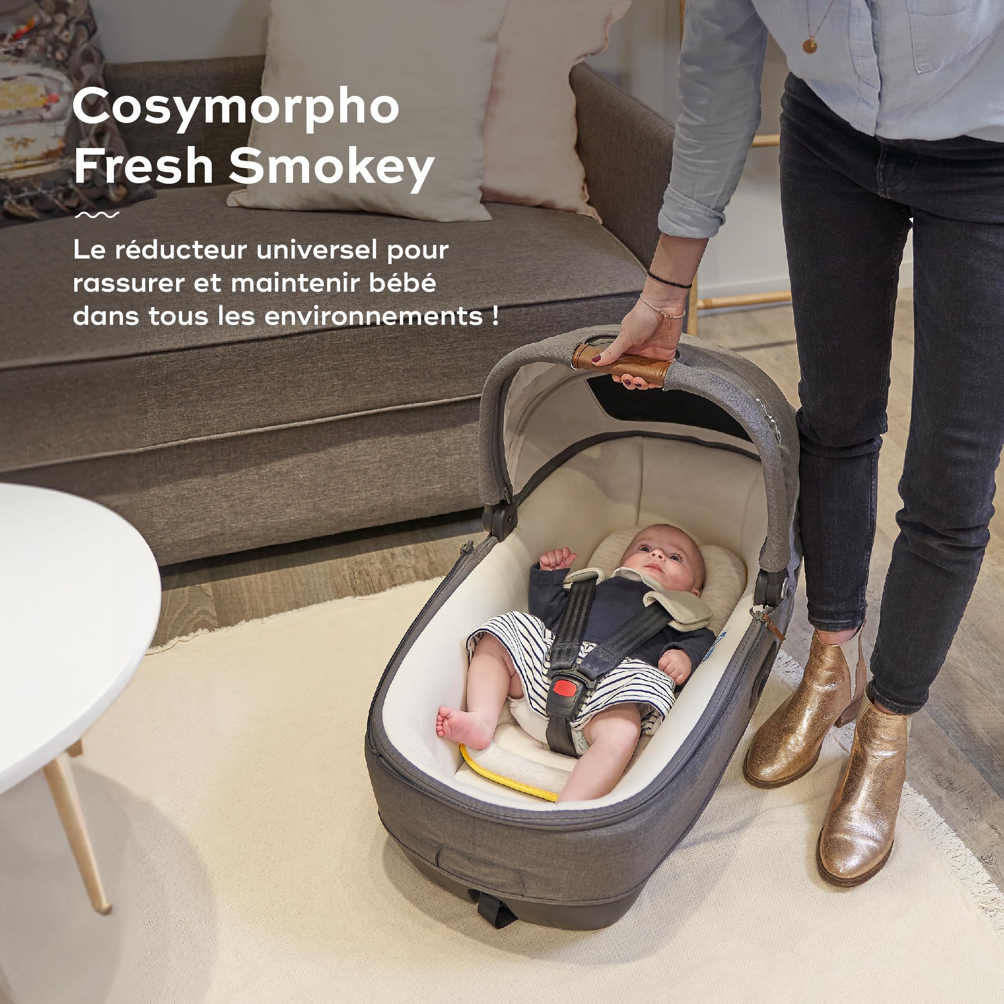 Babymoov Swoon Cosymorpho Fresh Smokey réducteur bébé universel