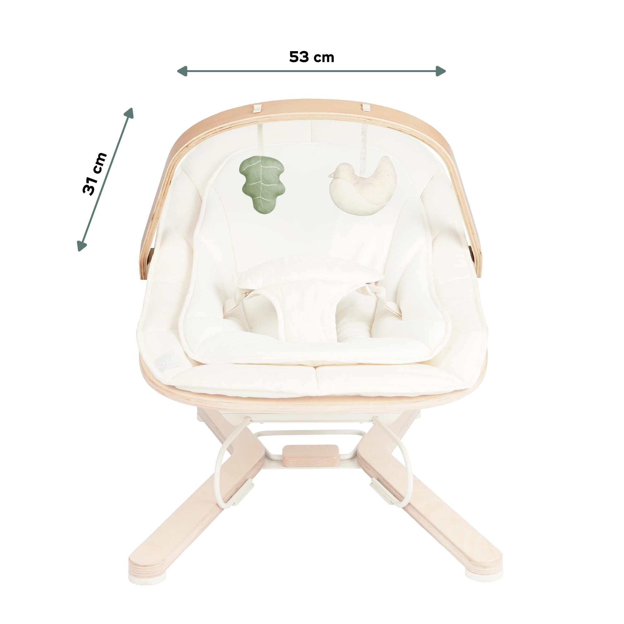 Babymoov Swoon arche de jeux pour transat Swoon Flow bois FSC