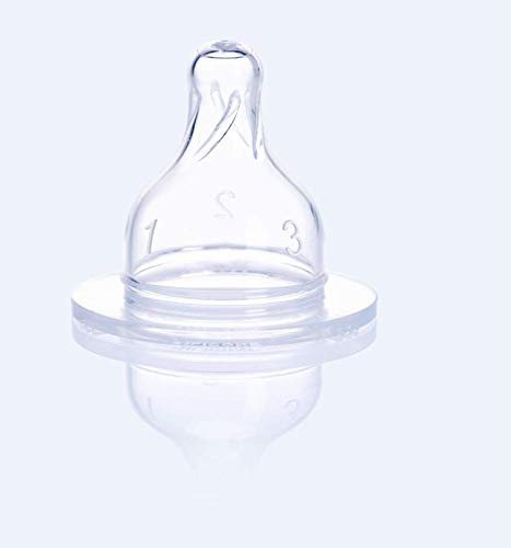 Natae Tétines tétine col large silicone +18 mois pour liquide épais