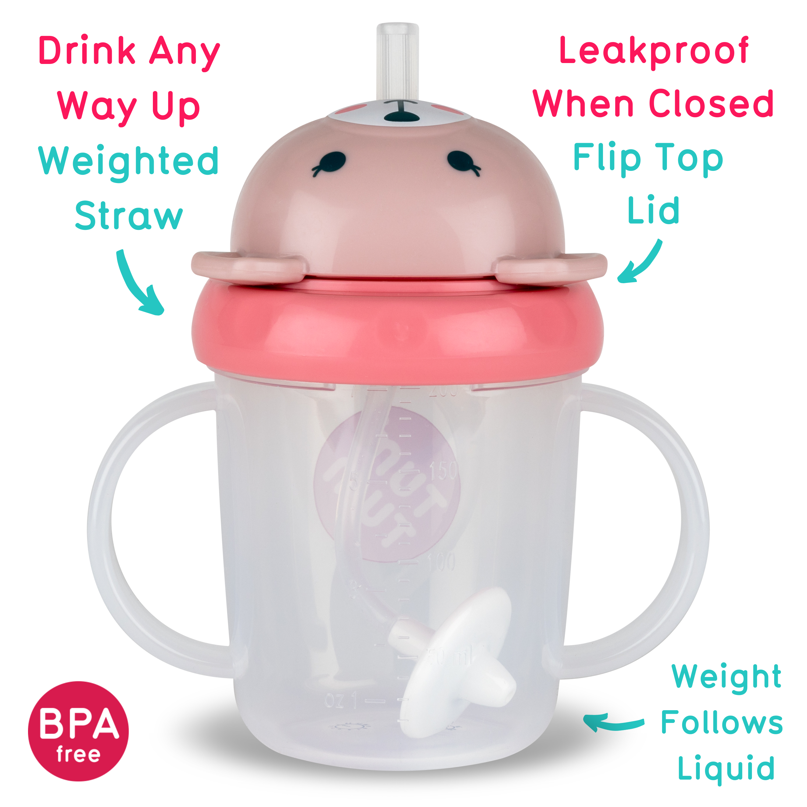 Tum Tum Cups Tippy Up Cups Series 3 Bundle B gobelet à paille