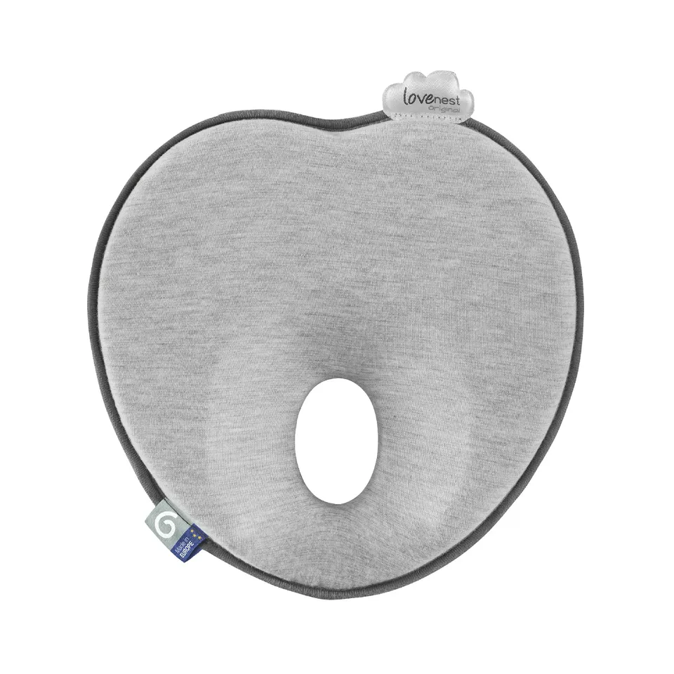 Babymoov Swoon Lovenest Original support de tête Smokey, coton bio