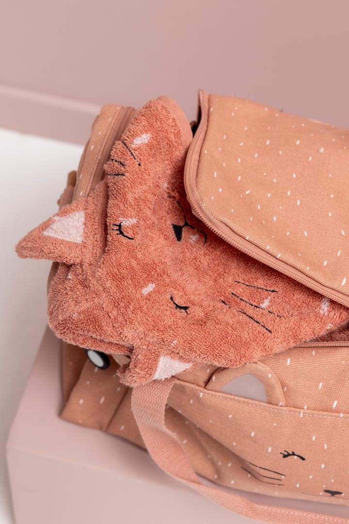 Trixie Baby Sacs de sport Sac de sport enfant Mrs. Cat avec poche zippée