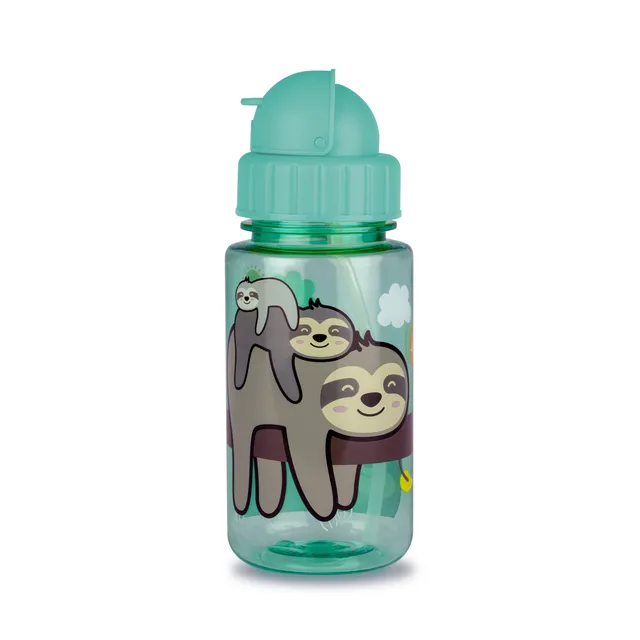 Tum Tum Water Bottles Stanley Sloth gourde enfant 400 ml, avec paille