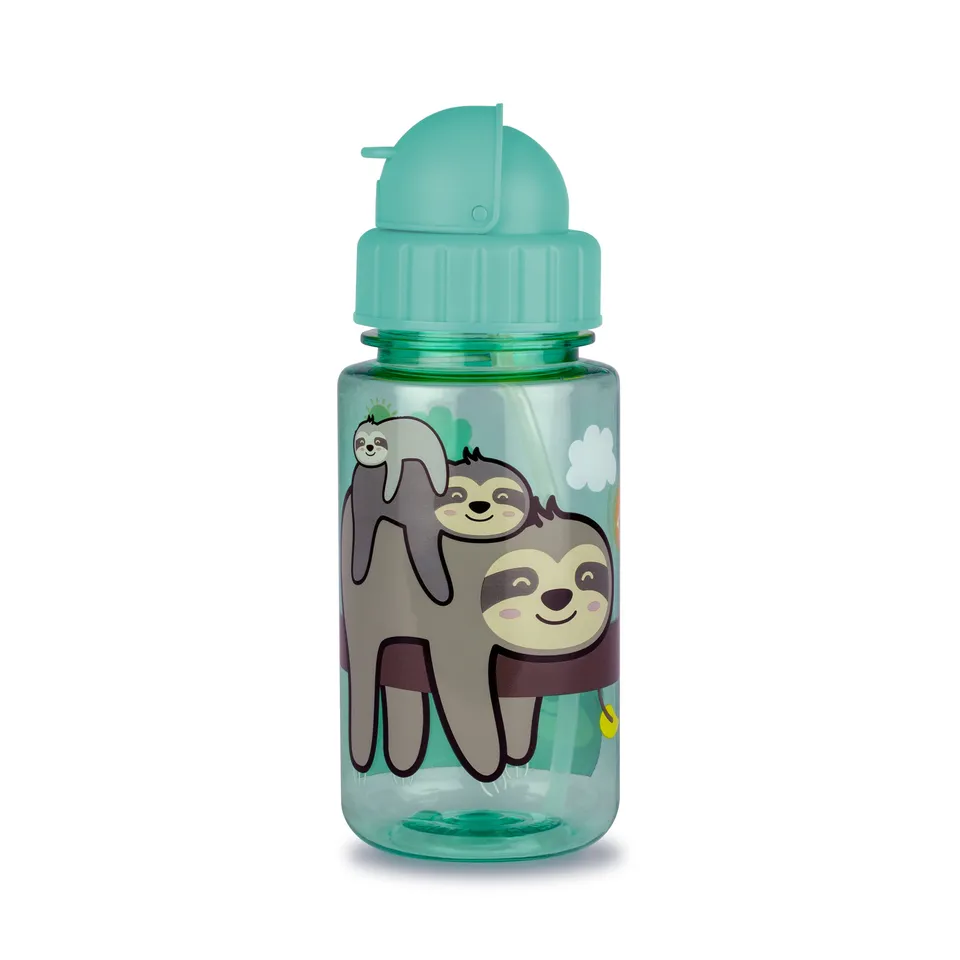 Tum Tum Water Bottles Stanley Sloth gourde enfant 400 ml, avec paille