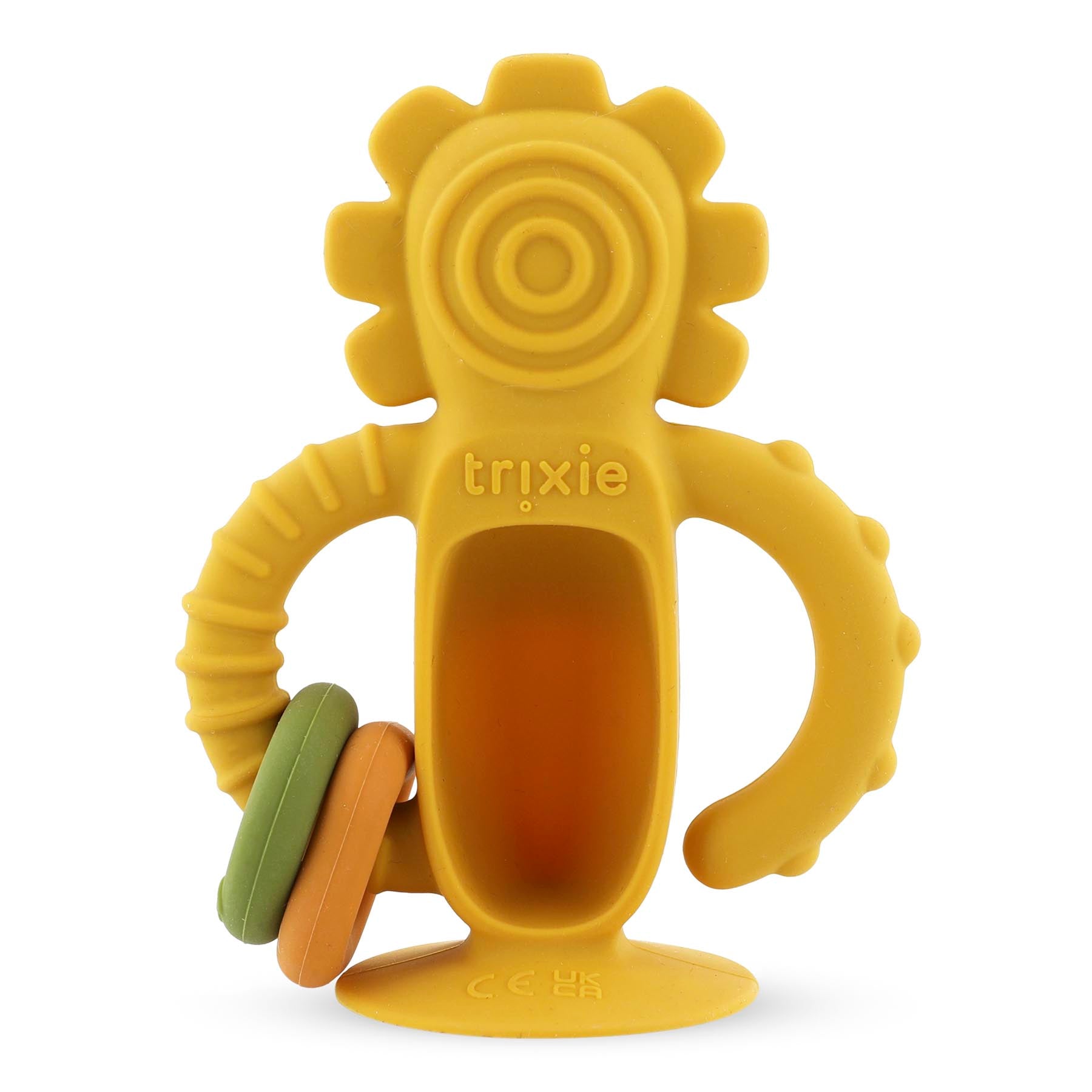 Trixie Baby Jouets sensoriels Jouet sensoriel en silicone avec ventouse Mr. Lion