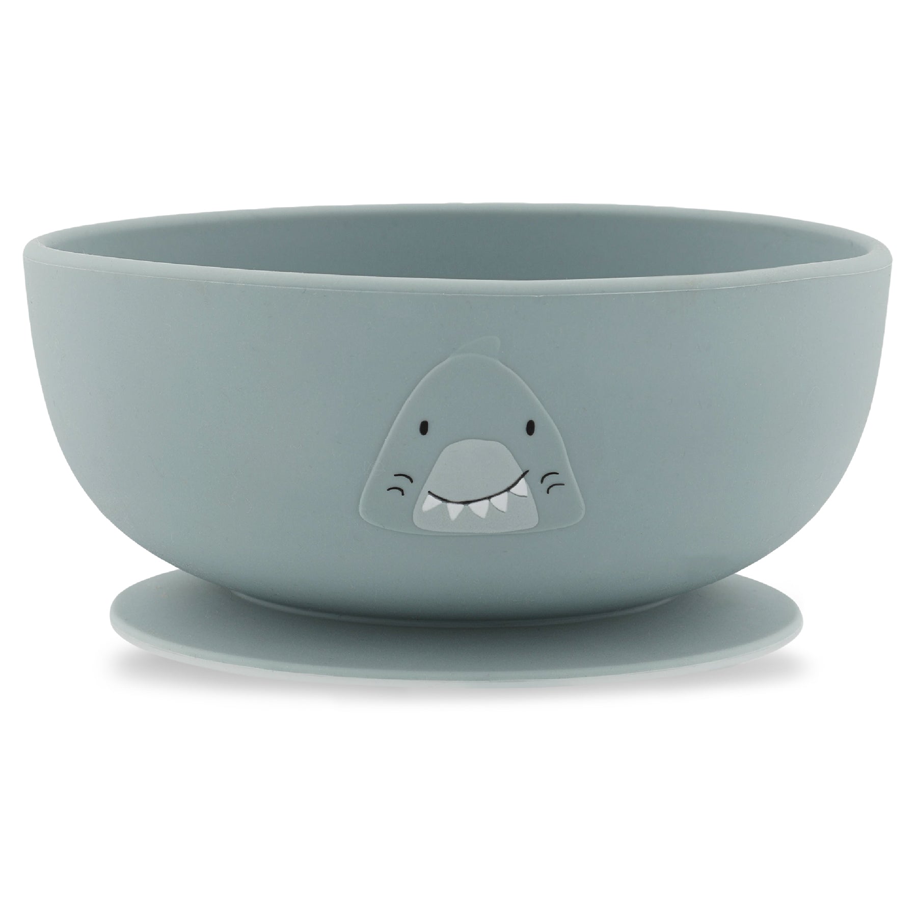 Trixie Baby Vaisselle Bol en silicone avec ventouse Mr. Shark
