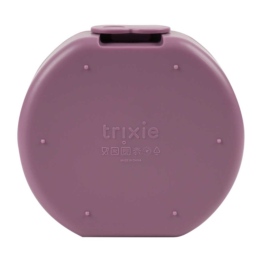 Trixie Baby Boîtes à goûter à clip Mrs. Peacock 2 pièces