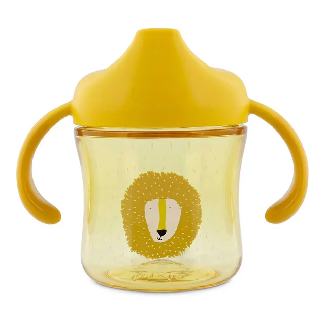 Trixie Baby Tasses et gobelets Tasse d'apprentissage avec poignées Mr. Lion, anti-fuite