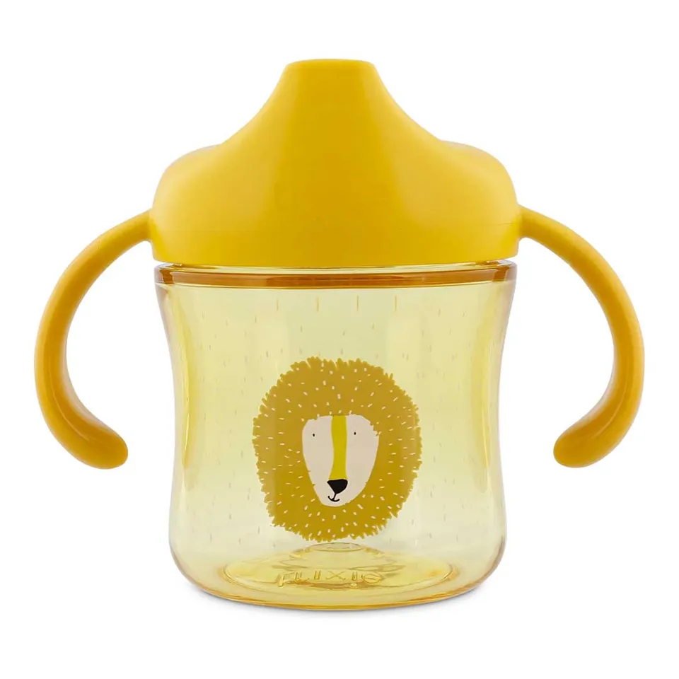 Trixie Baby Tasses et gobelets Tasse d'apprentissage avec poignées Mr. Lion, anti-fuite