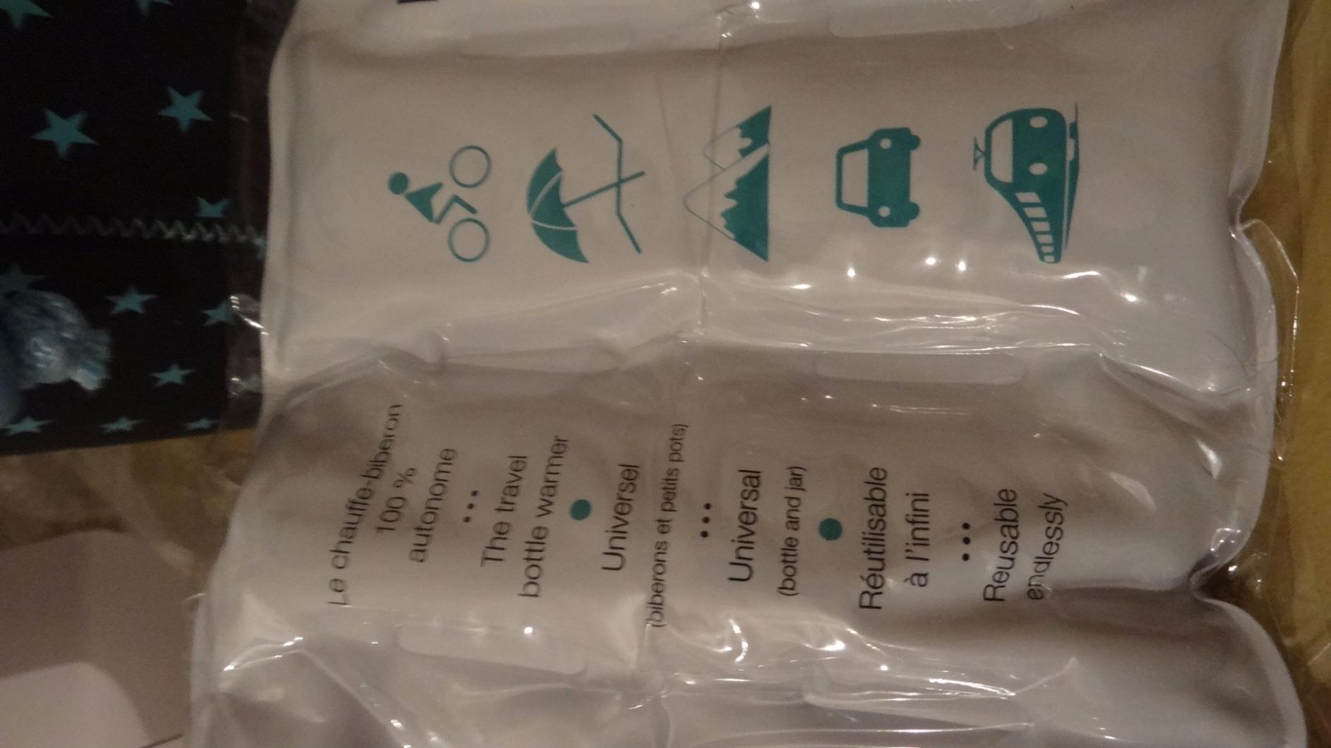 Babymoov Nutribaby Duo Meal chauffe-biberon autonome gris sans électricité