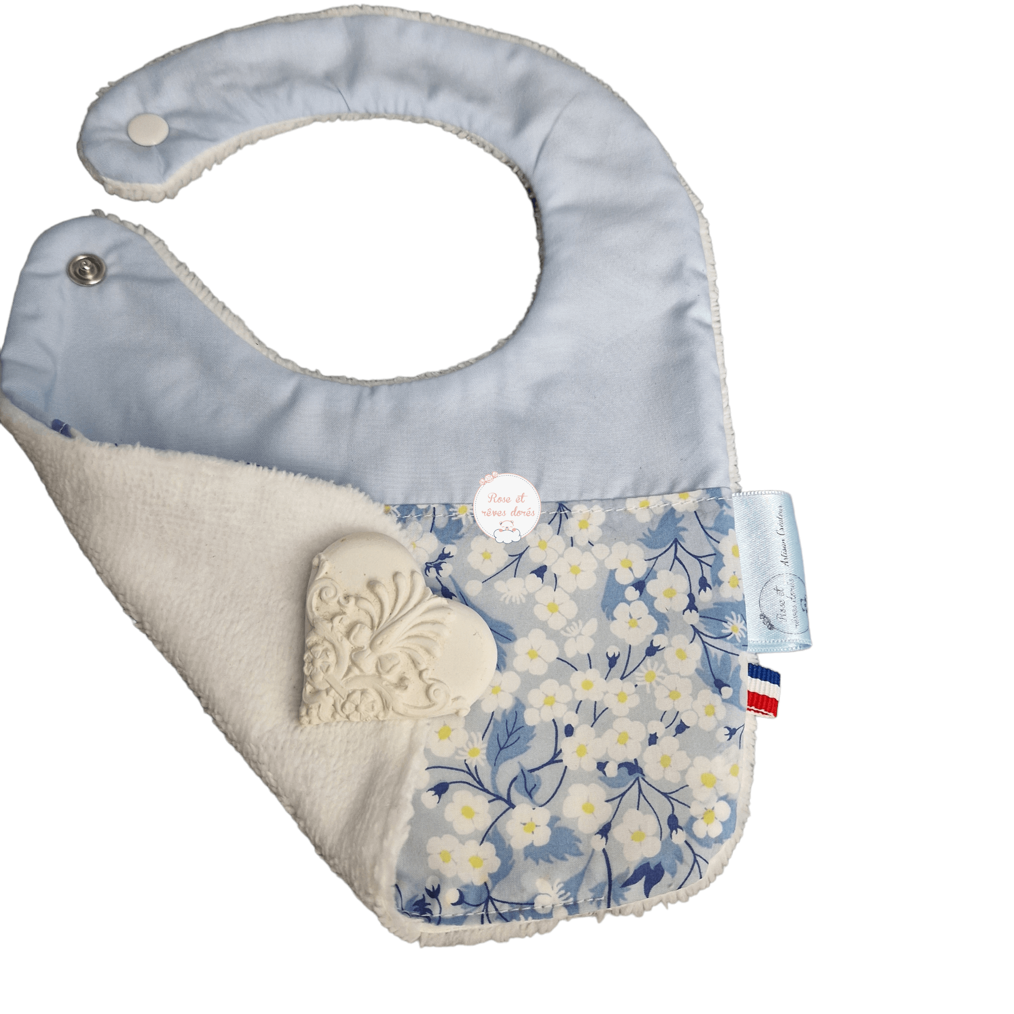 Rose et rêves dorés Myosotis coffret cadeau naissance