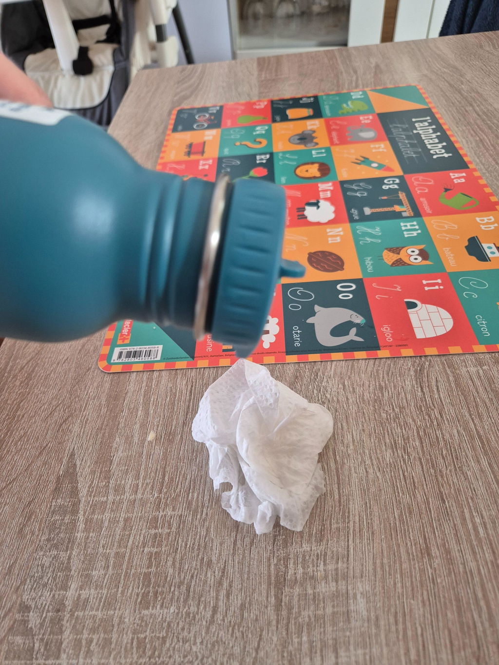 Trixie Baby En déplacement gourde Mrs. Mouse 500 ml en acier inoxydable