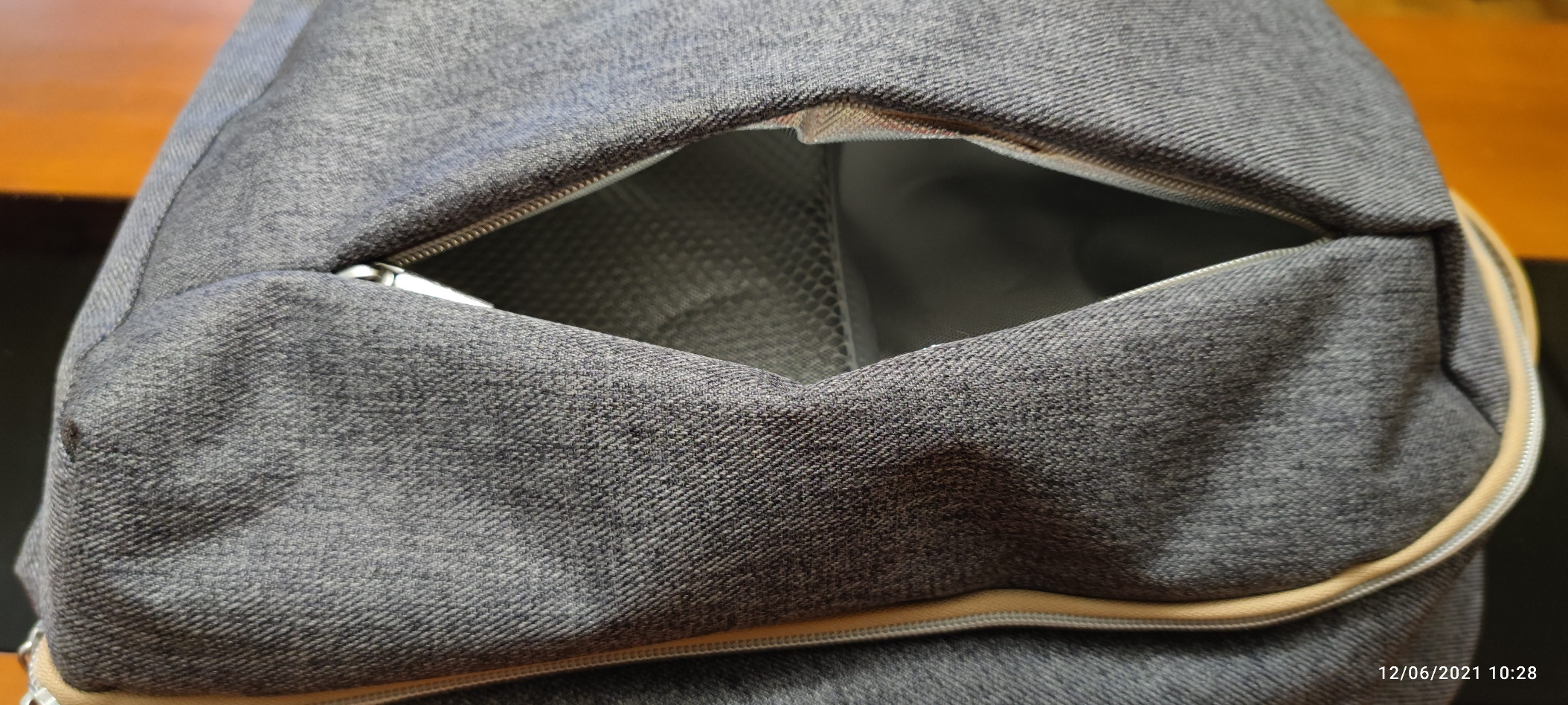 Babymoov Le Pyla sac à dos à langer Smokey 17 L avec poche isotherme