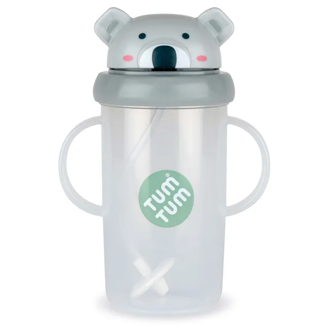 Tum Tum Cups Tall Tippy Up tasse à paille Kev Koala 300 ml