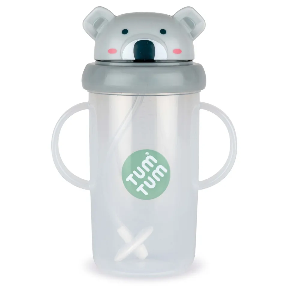 Tum Tum Cups Tall Tippy Up tasse à paille Kev Koala 300 ml