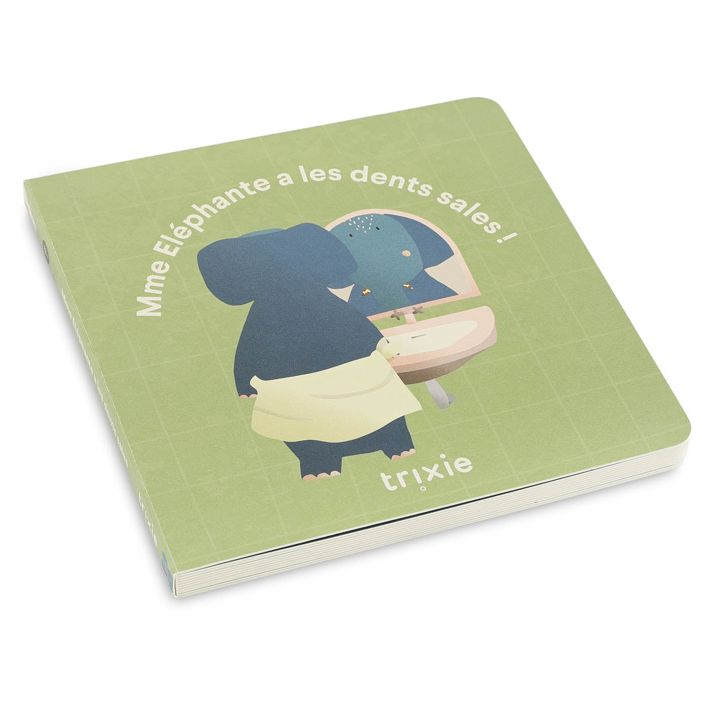 Trixie Baby Jeux, puzzles & livres Livre de conte Les dents de l'Eléphant sont sales FR livre en français