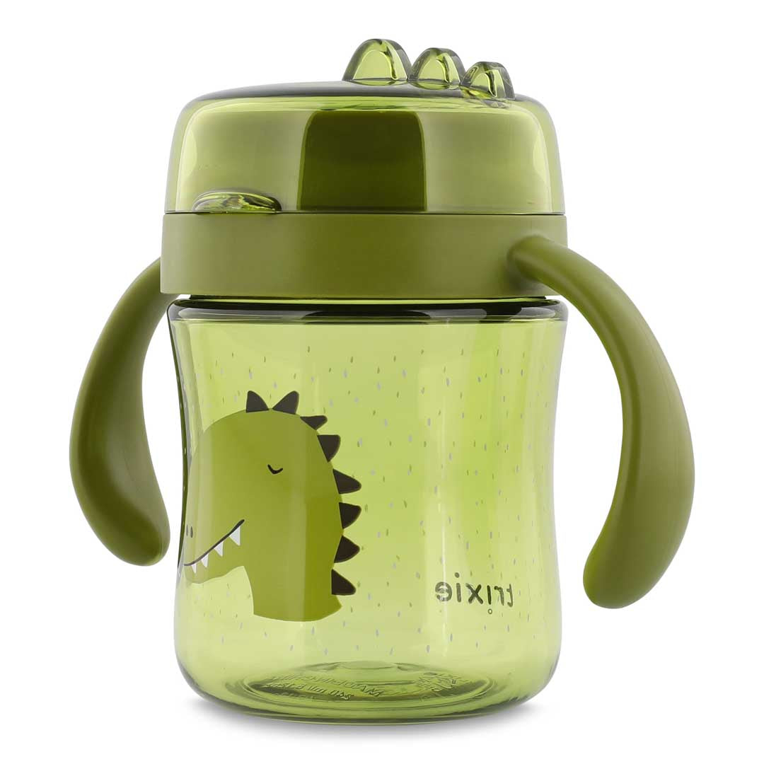 Trixie Baby Tasses et gobelets Gobelet 360° avec poignées Mr. Dino anti-fuite