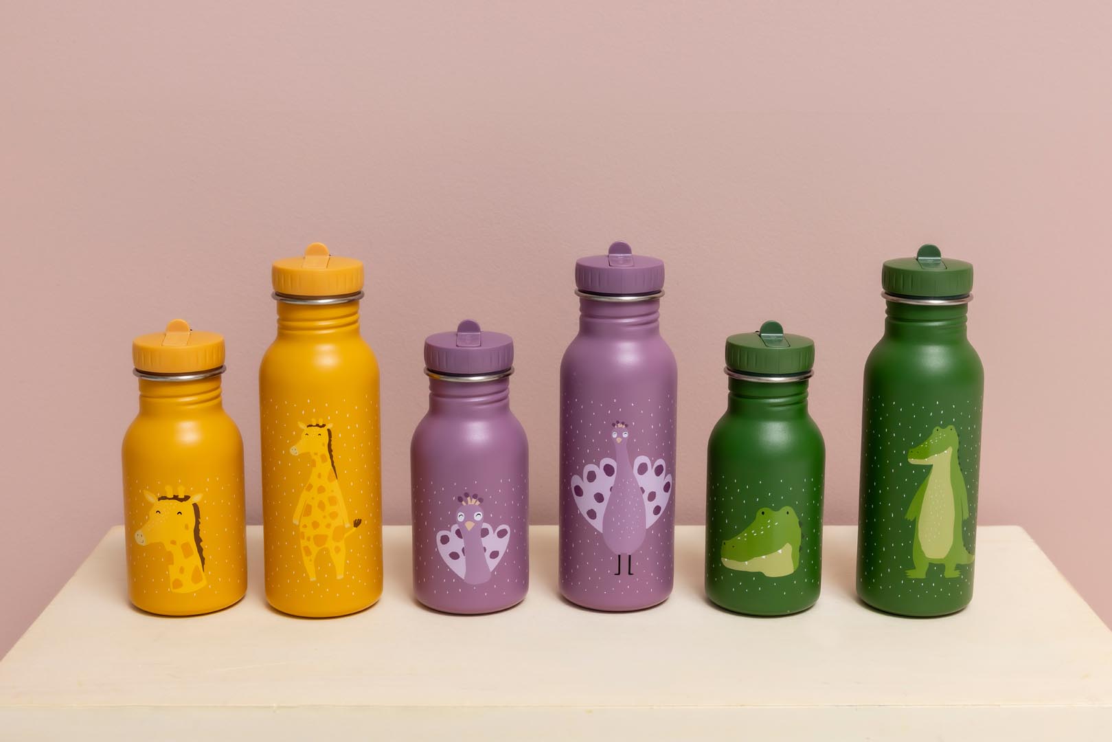 Trixie Baby En déplacement Gourde 350ml - Mr. Alligator gourde 350 ml inox