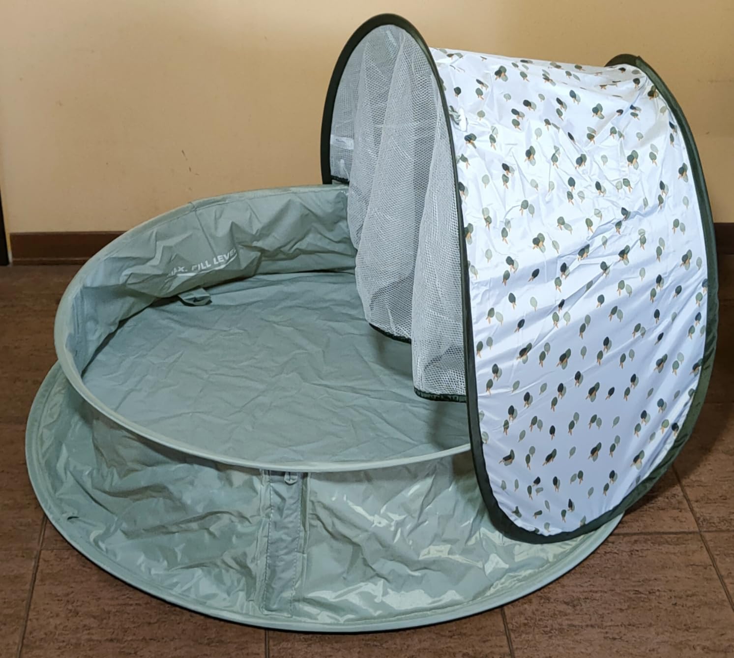 Babymoov Aquani Provence aire de jeux bébé 3 en 1 Marinière anti-UV