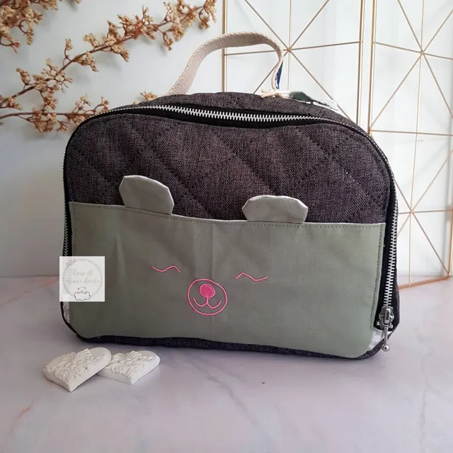 Rose et rêves dorés Sacs divers Valisette Marmelade