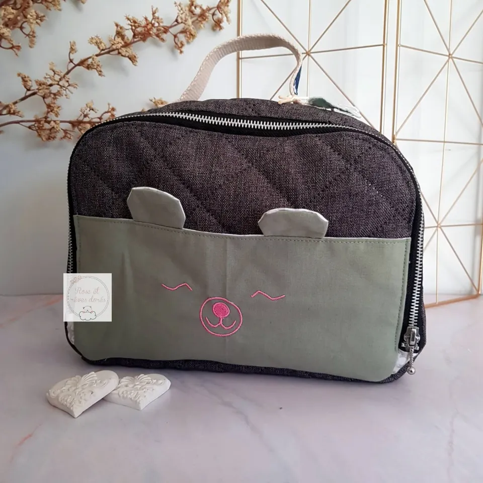 Rose et rêves dorés Sacs divers Valisette Marmelade