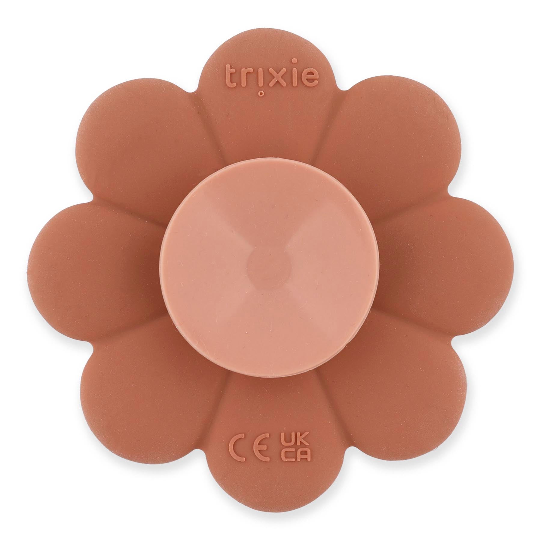 Trixie Baby Jouets sensoriels Mrs. Cat spinner à ventouse en silicone alimentaire
