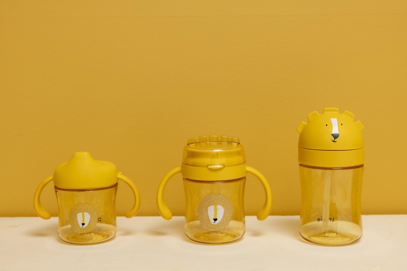 Trixie Baby Tasses et gobelets Gobelet 360° avec poignées Mr. Lion anti-fuite