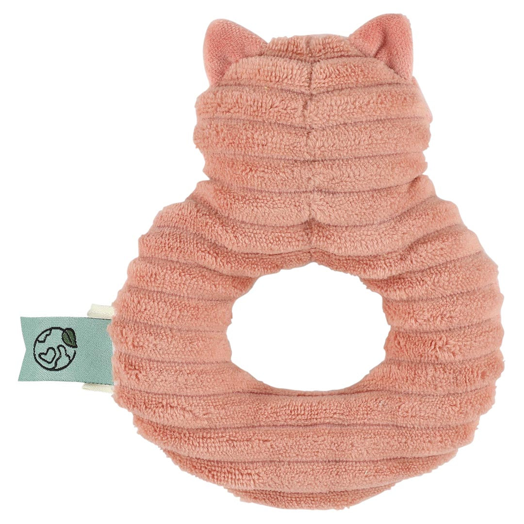 Trixie Baby Premiers jouets Hochet Mrs. Cat avec clochette