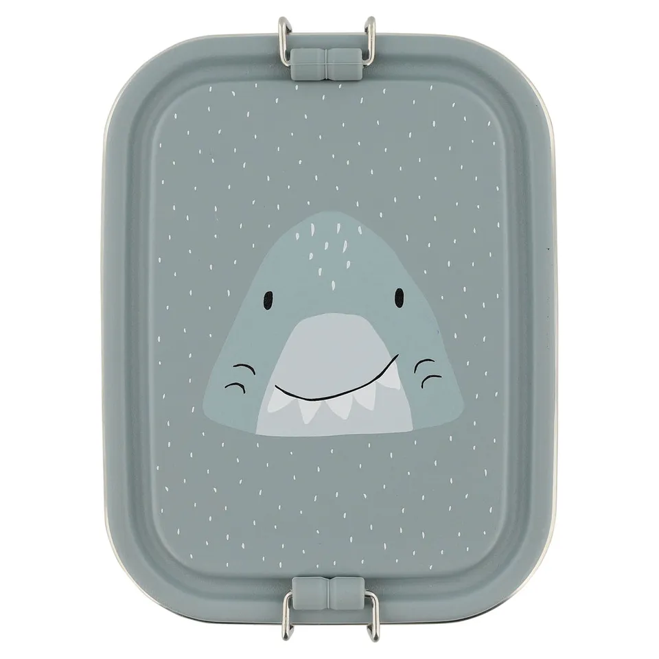 Trixie Baby Boîtes à goûter et boîtes repas Boîte repas petite Mr. Shark inox