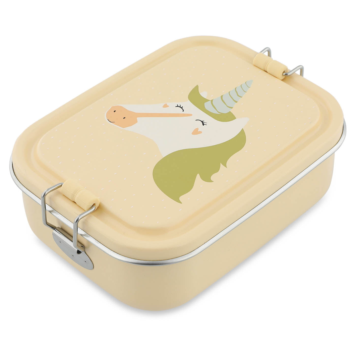 Trixie Baby Boîtes à goûter et boîtes repas Boîte repas petite Mrs. Unicorn en inox