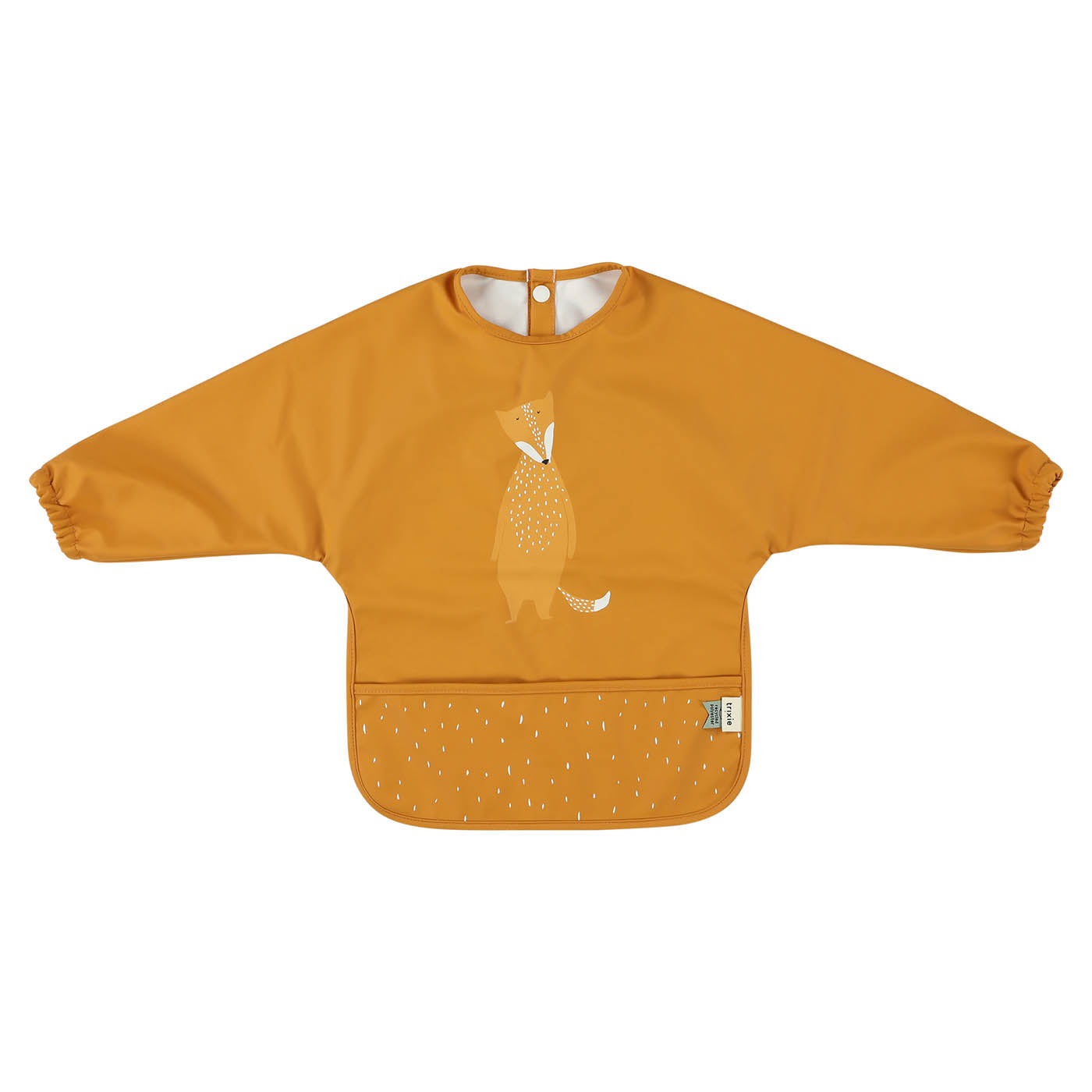 Trixie Baby Bavoirs Bavoir à manches imperméable Mr. Fox