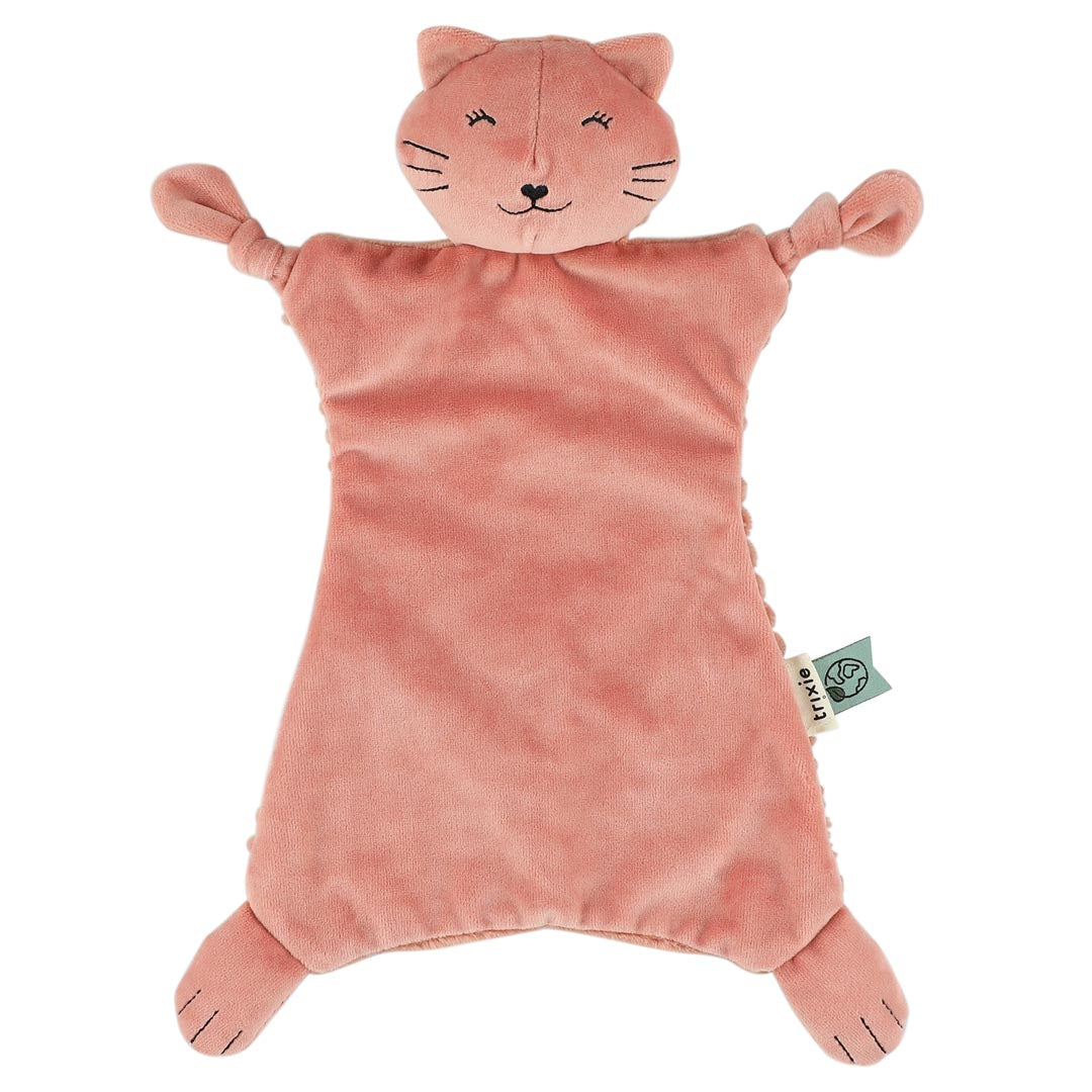 Trixie Baby Premiers jouets Mrs. Cat doudou attache-tétine