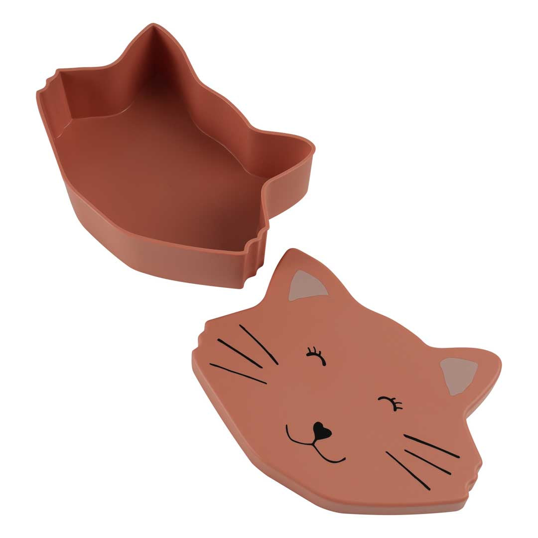 Trixie Baby Boîtes à goûter et boîtes repas Boîte repas en forme Mrs. Cat lave-vaisselle