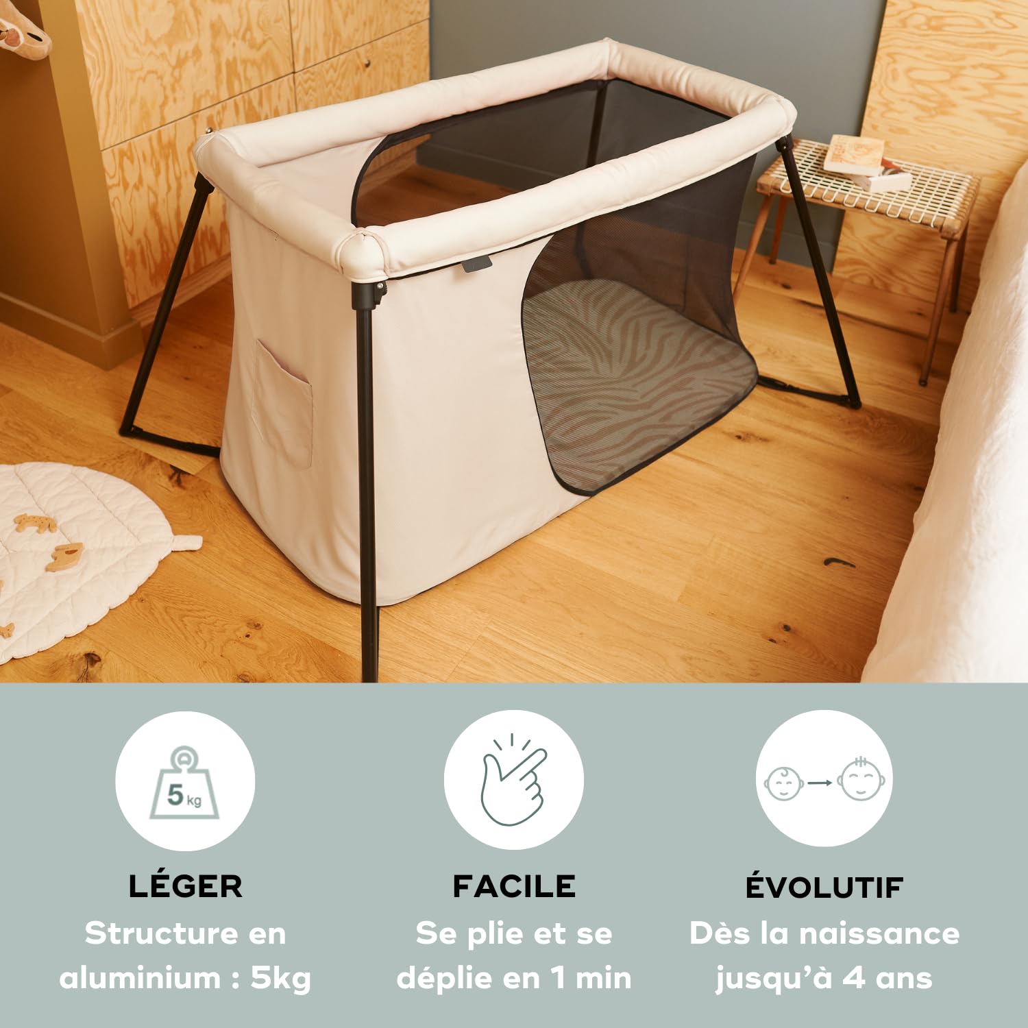 Babymoov Moov / Moov & Moov Sleep lit parapluie naissance à 4 ans