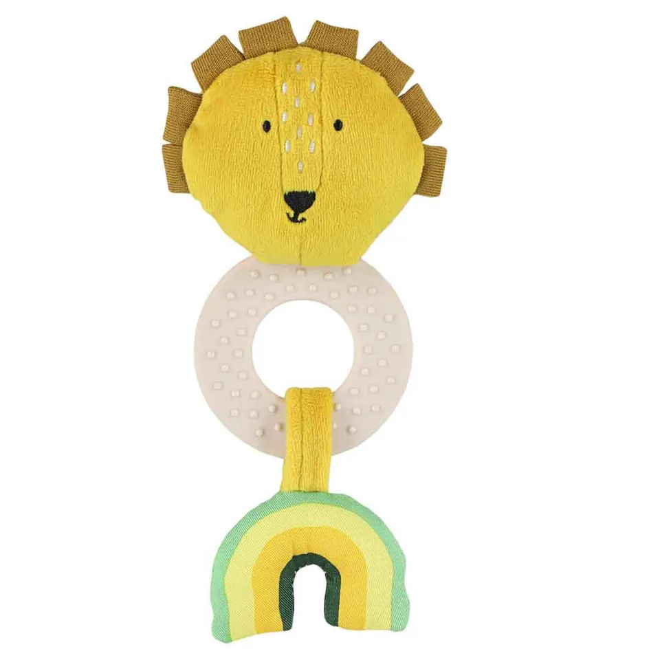 Trixie Baby Premiers jouets Mr. Lion jouet de dentition silicone