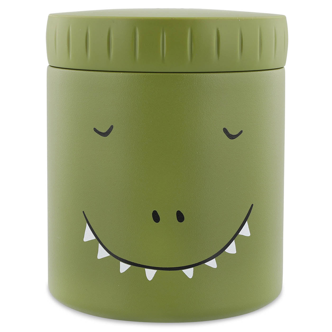 Trixie Baby Boîtes à goûter isothermes Mr. Dino pot alimentaire 350 ml inox