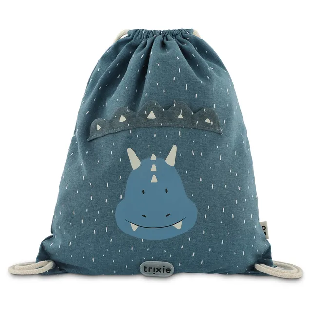 Trixie Baby Sacs à cordon Mr. Triceratops sac de gym imperméable
