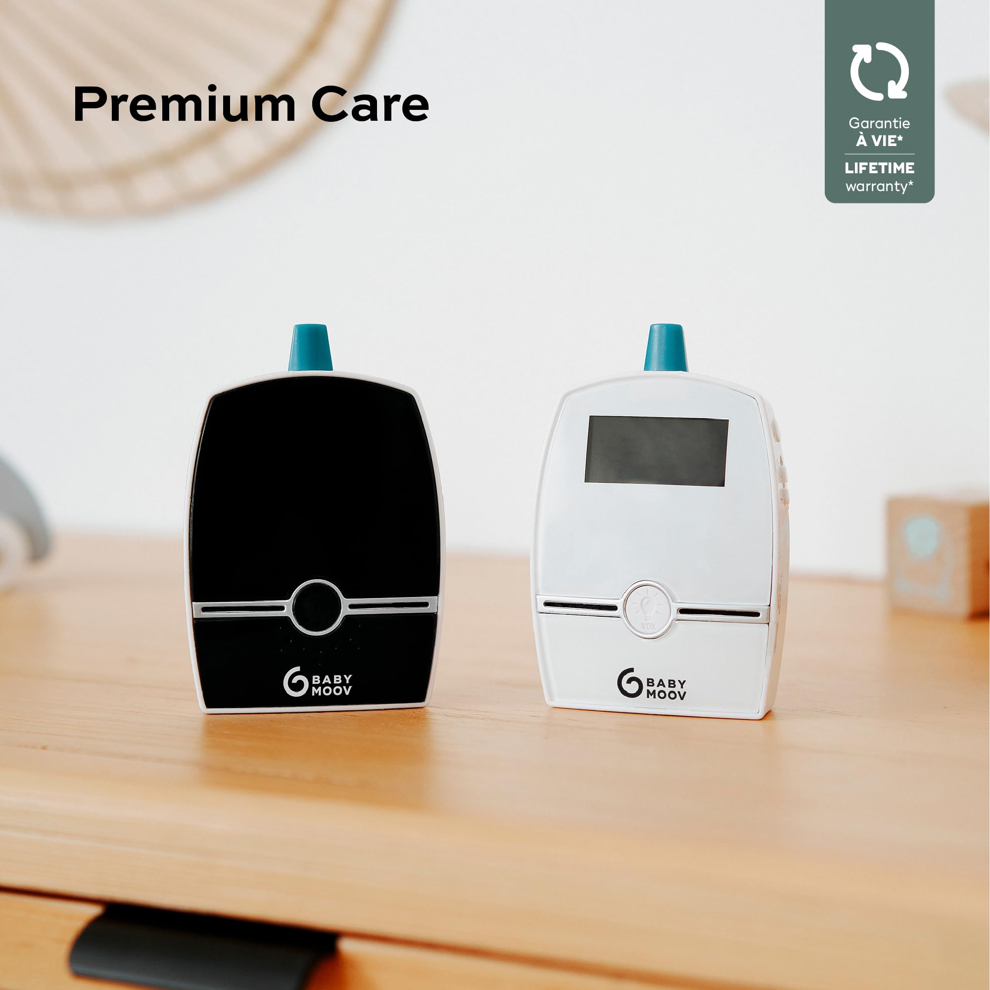 Babymoov YOO Premium Care babyphone audio, portée 1 400 m