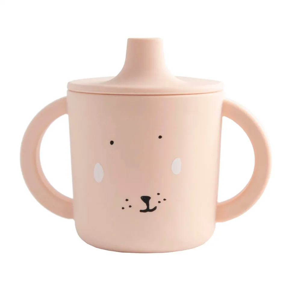 Trixie Baby Tasses et gobelets Tasse d’apprentissage en silicone Mrs. Rabbit