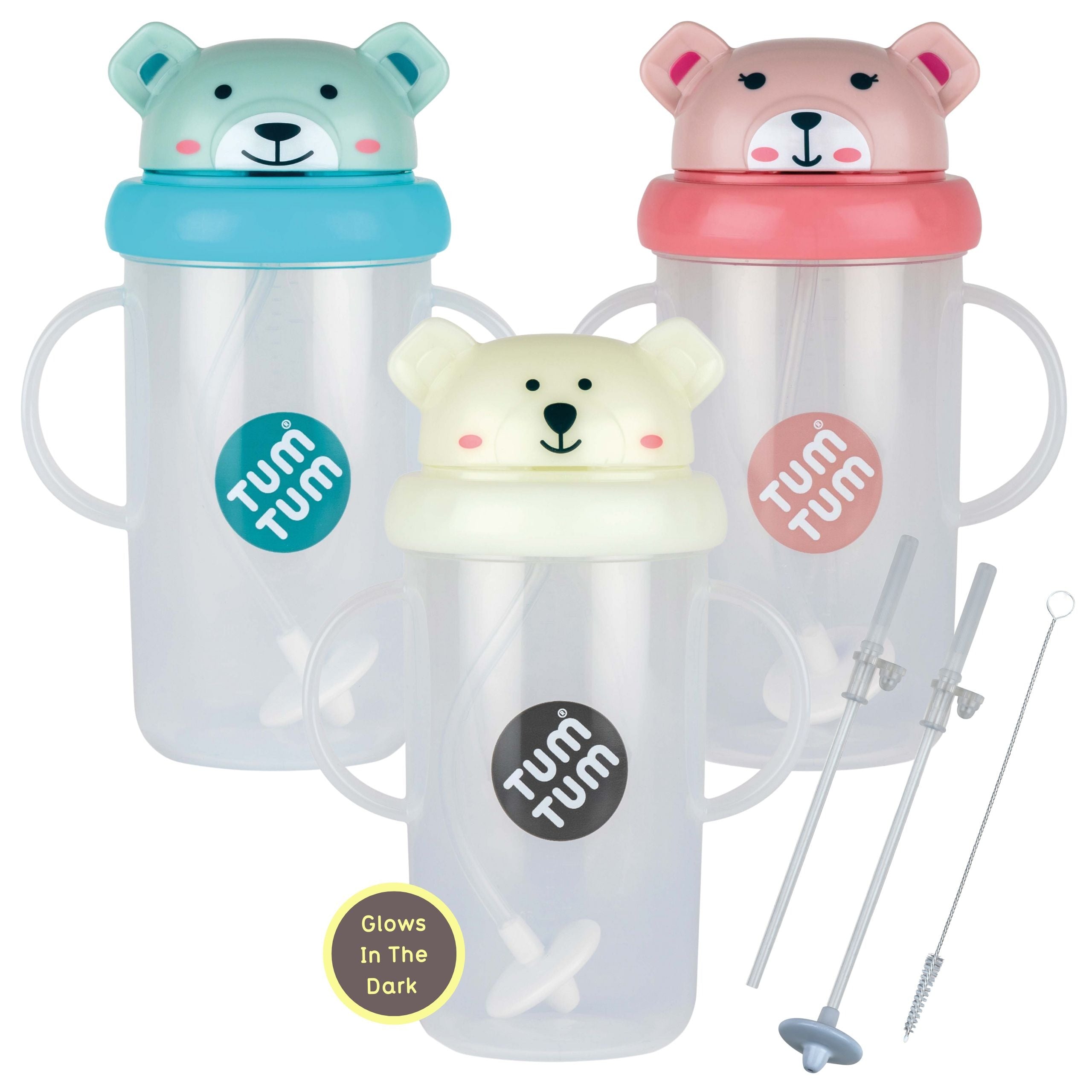 Tum Tum Cups Tall Tippy Up Cups 300 ml Series 3 gobelet à paille