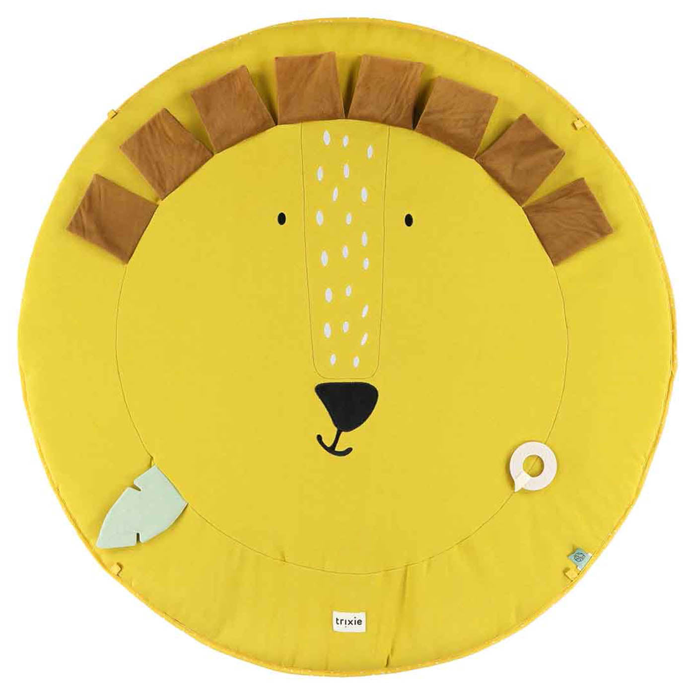 Trixie Baby Tapis d'éveil tapis de jeux avec arches Mr. Lion sensoriel