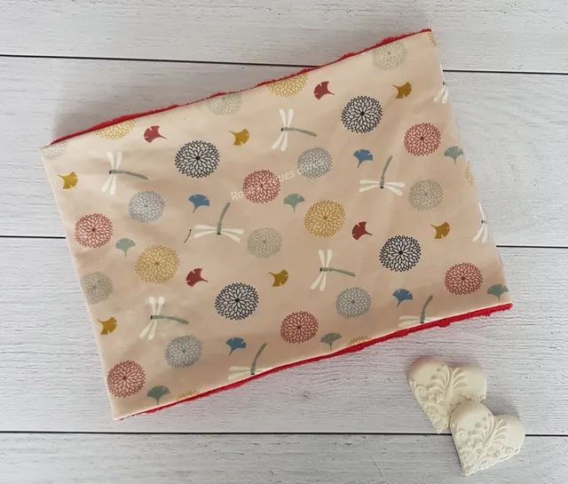 Rose et rêves dorés Chèches, foulards, snoods Snood libellules 4-24 mois