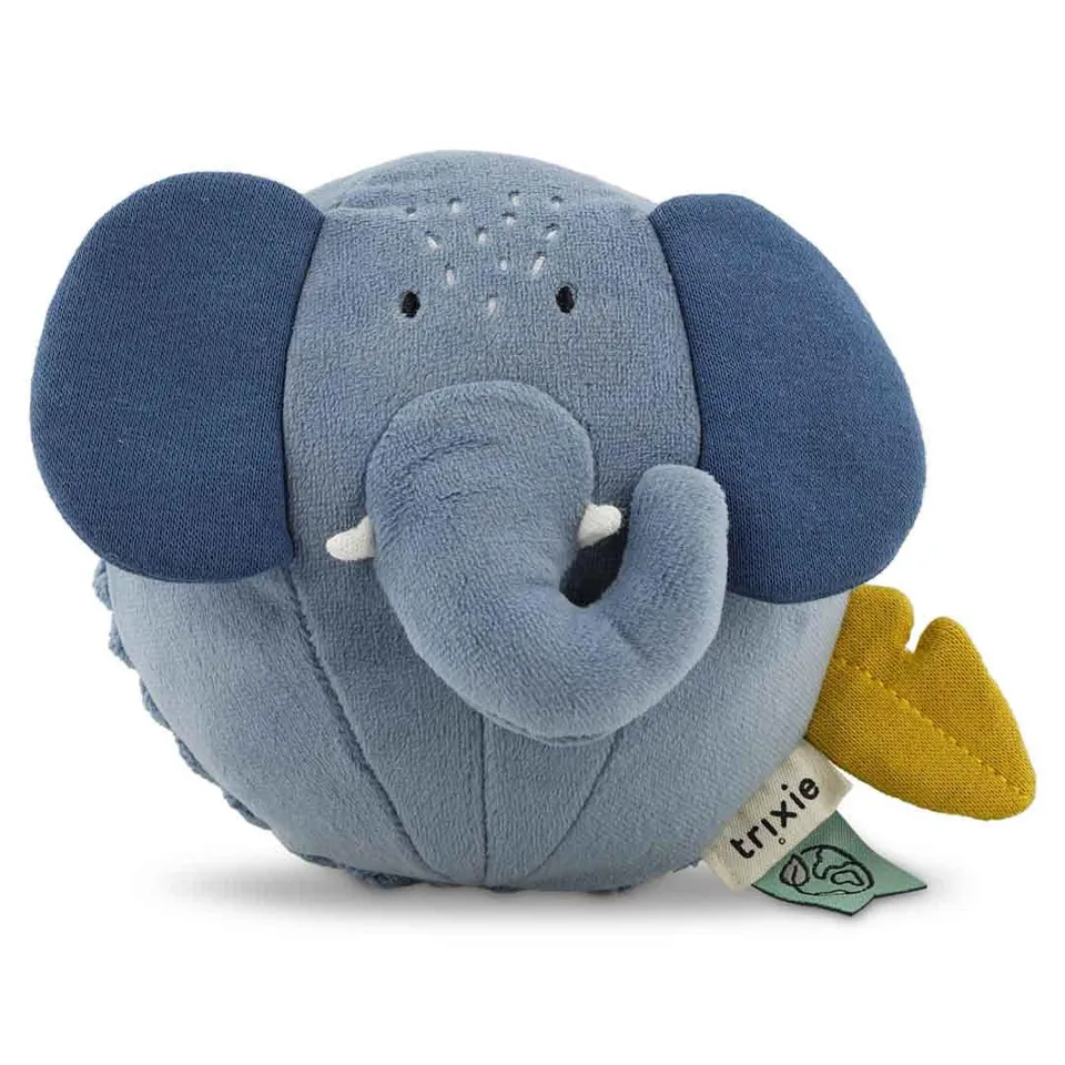 Trixie Baby Jouets d'activités balle sonore Mrs. Elephant