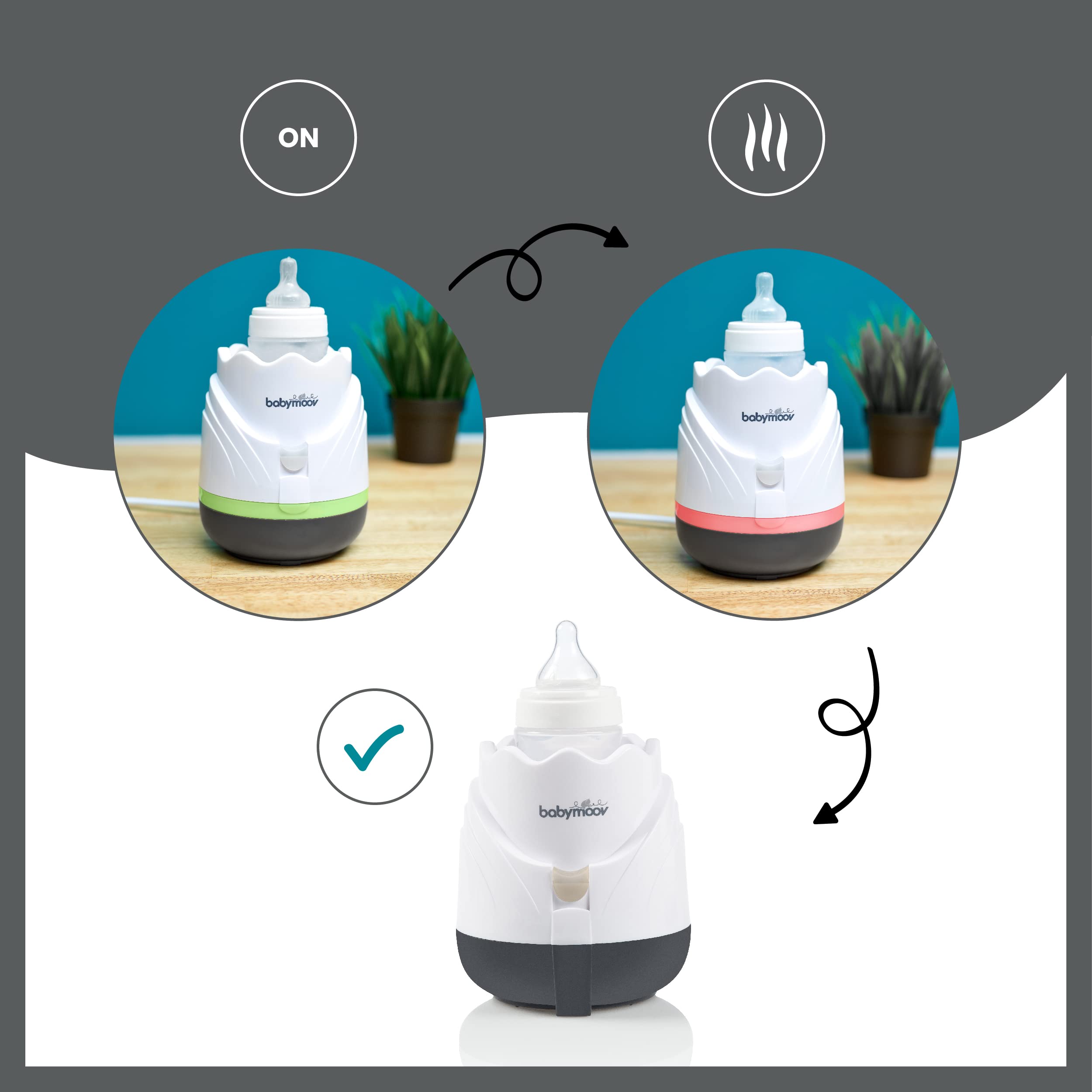 Babymoov Nutribaby / Duo Meal Tulip chauffe-biberon universel vapeur