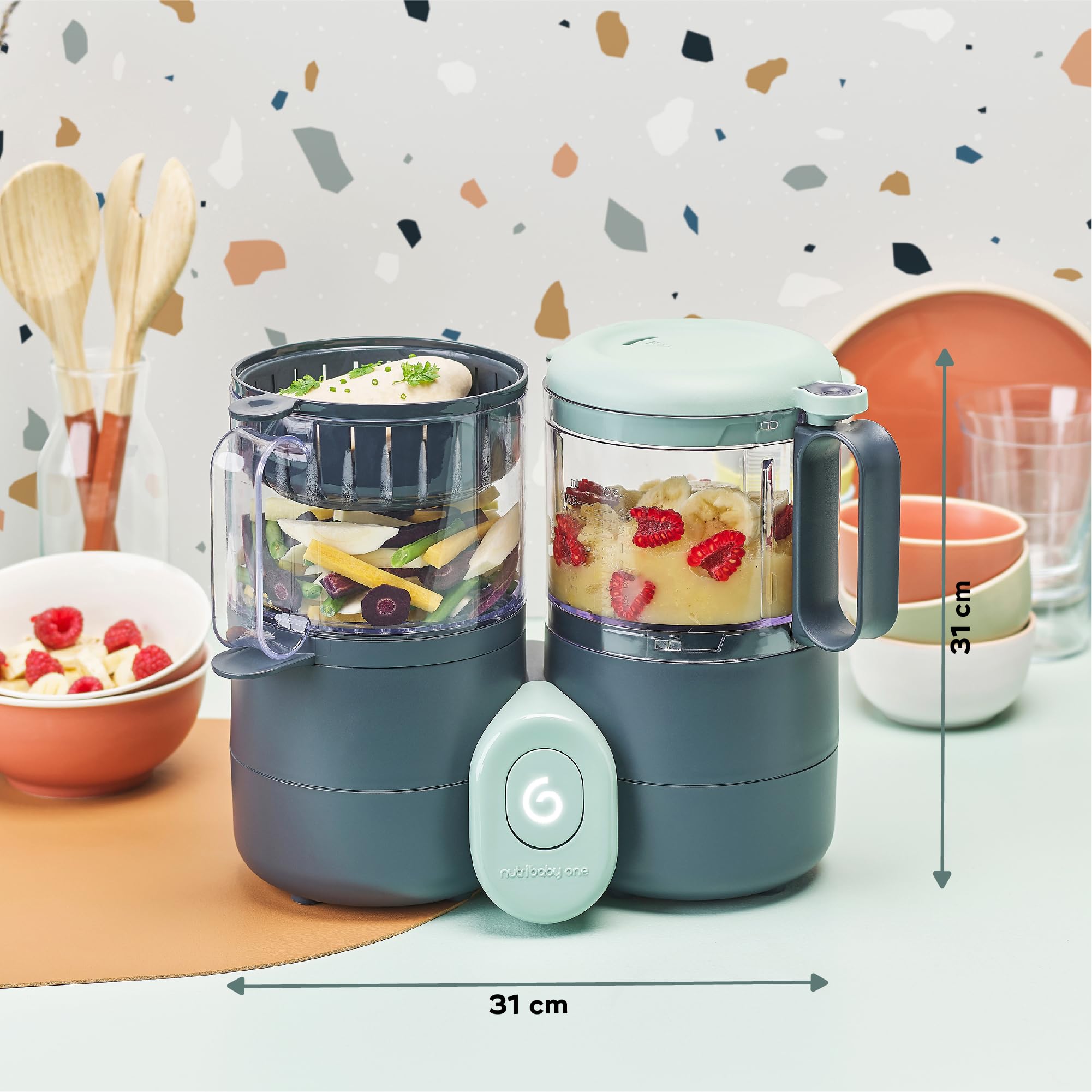 Babymoov Nutribaby One robot cuiseur bébé 2 L vapeur