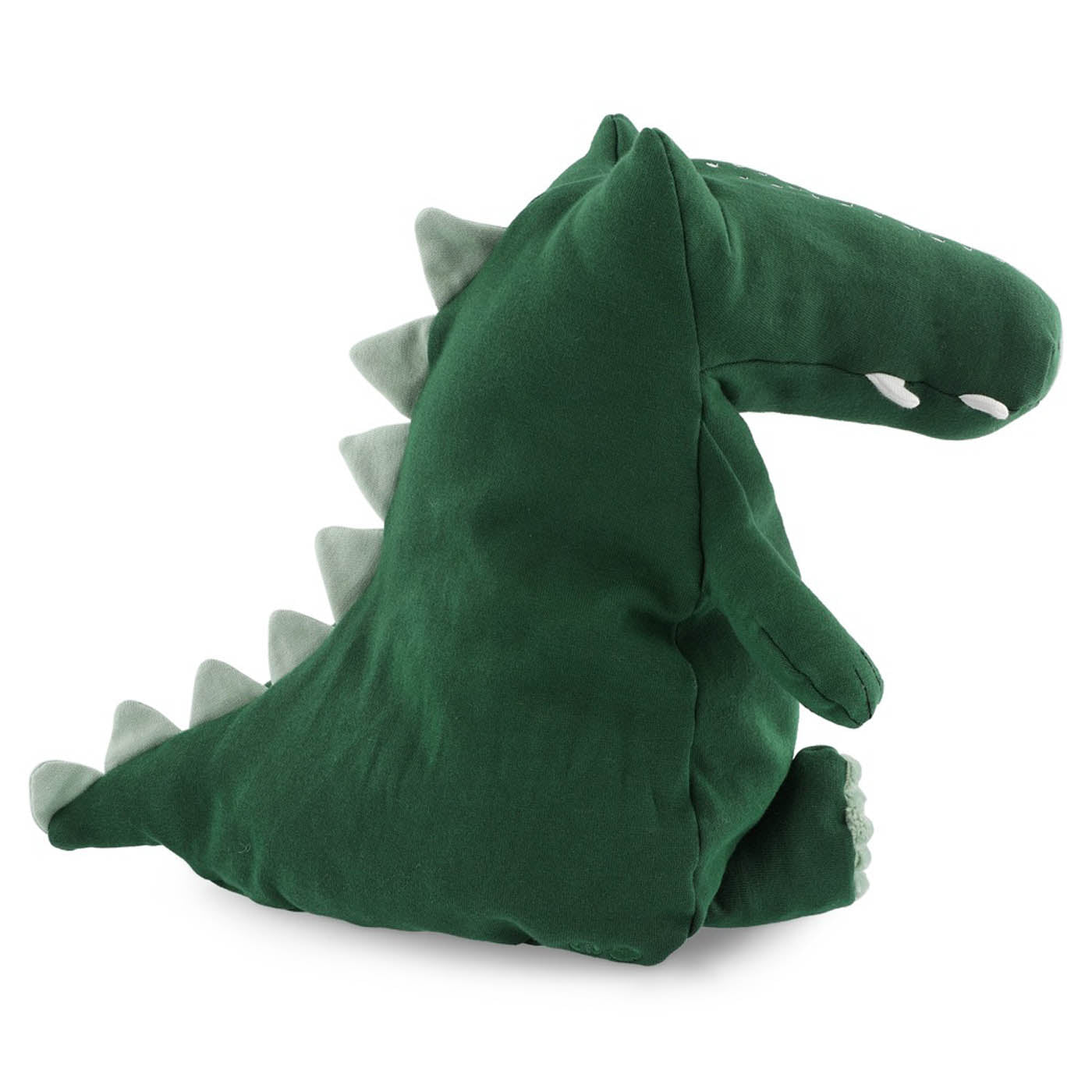 Trixie Baby Premiers jouets Peluche grande Mr. Crocodile 38 cm coton biologique