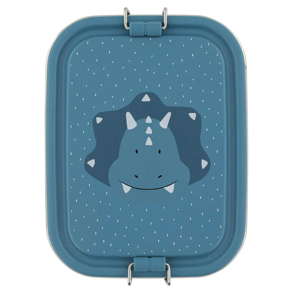 Trixie Baby Boîtes à goûter et boîtes repas boîte repas petite Mr. Triceratops inox