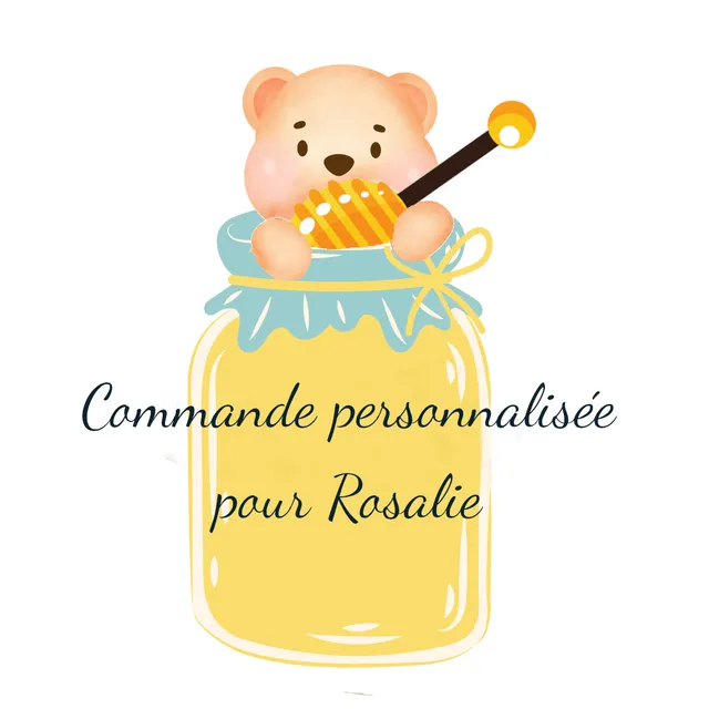 Rose et rêves dorés Créations sur-mesure commande personnalisée pour Rosalie cadeau naissance
