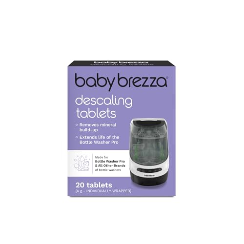 Baby Brezza Pièces et entretien pastilles détartrantes Bottle Washer Pro 20 pièces